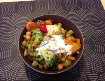 Scharfes Kichererbsencurry Scharfes Kichererbsencurry