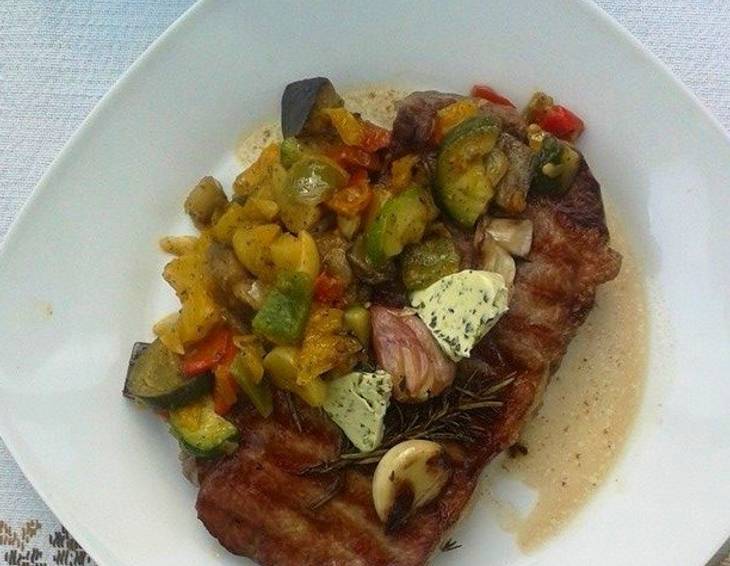 Lammfleisch mit Gemüse Lammfleisch mit Gemüse
