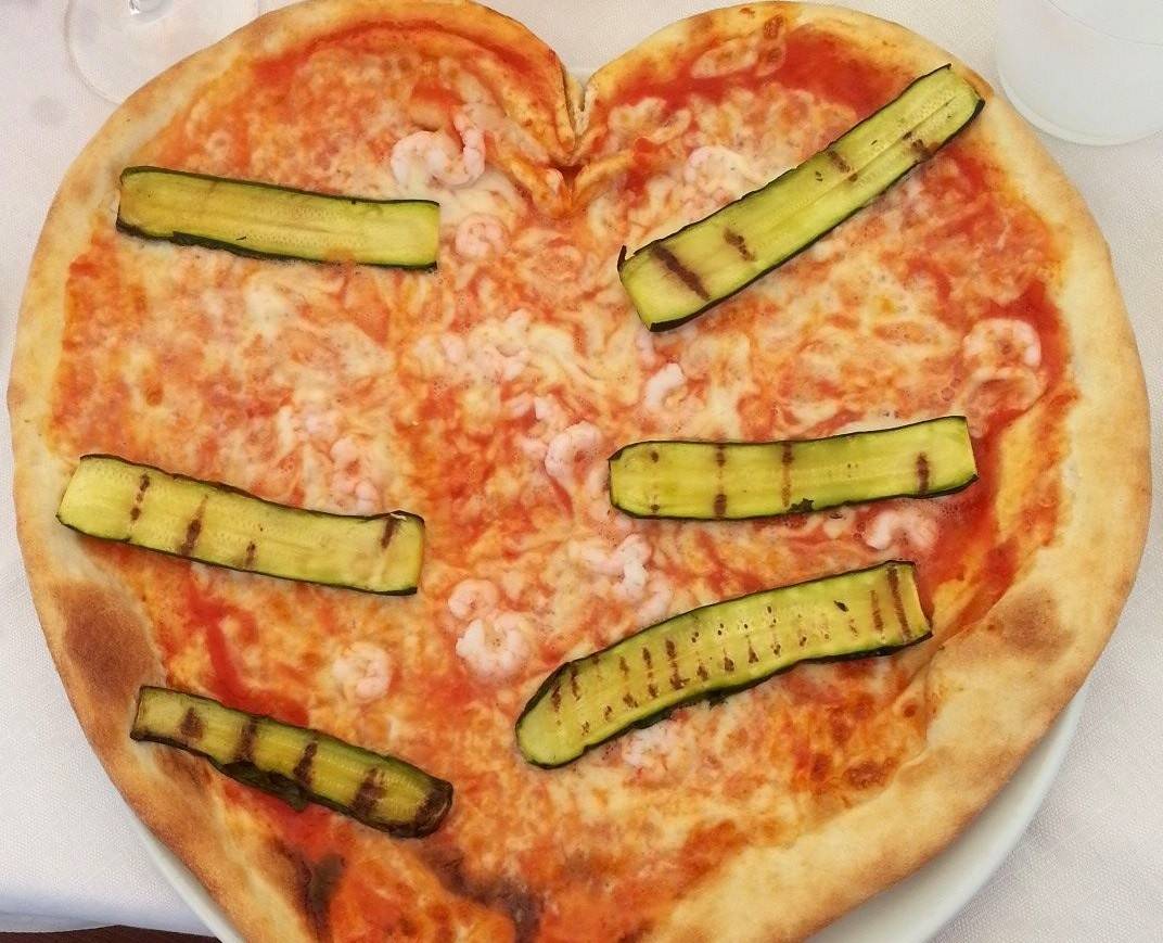 Zucchini-Pizza
