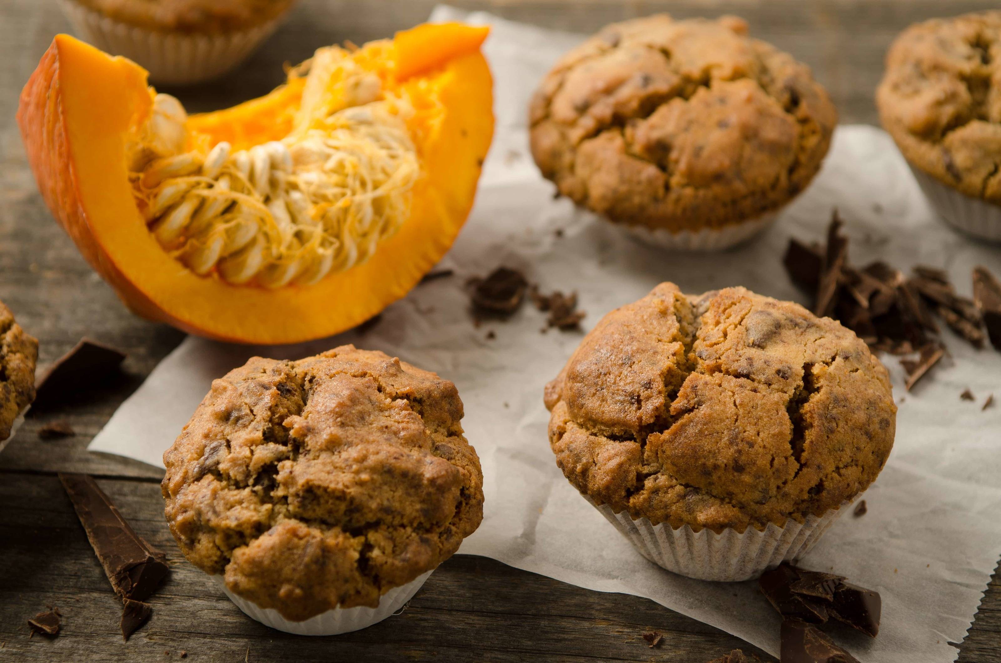 Kürbis-Zimtmuffins Rezept - ichkoche.de