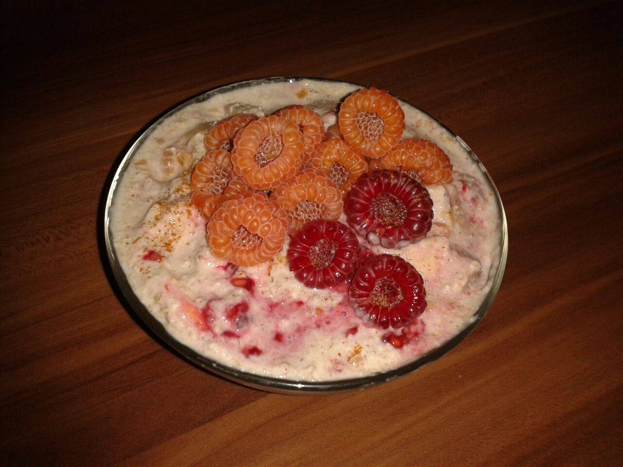 Himbeer-Porridge
