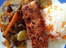 Lachssteak Lachssteak