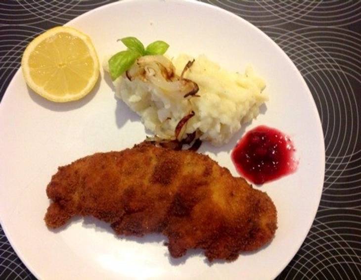 Schnitzel vom Huhn