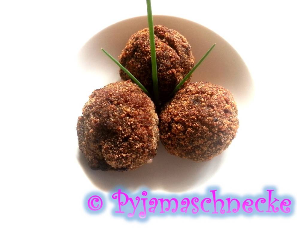 Gebackene Leberknödel Gebackene Leberknödel