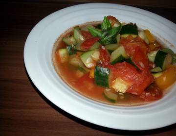 Schnelle Minestrone