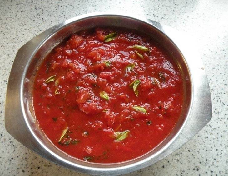 Scharfe Tomatensauce