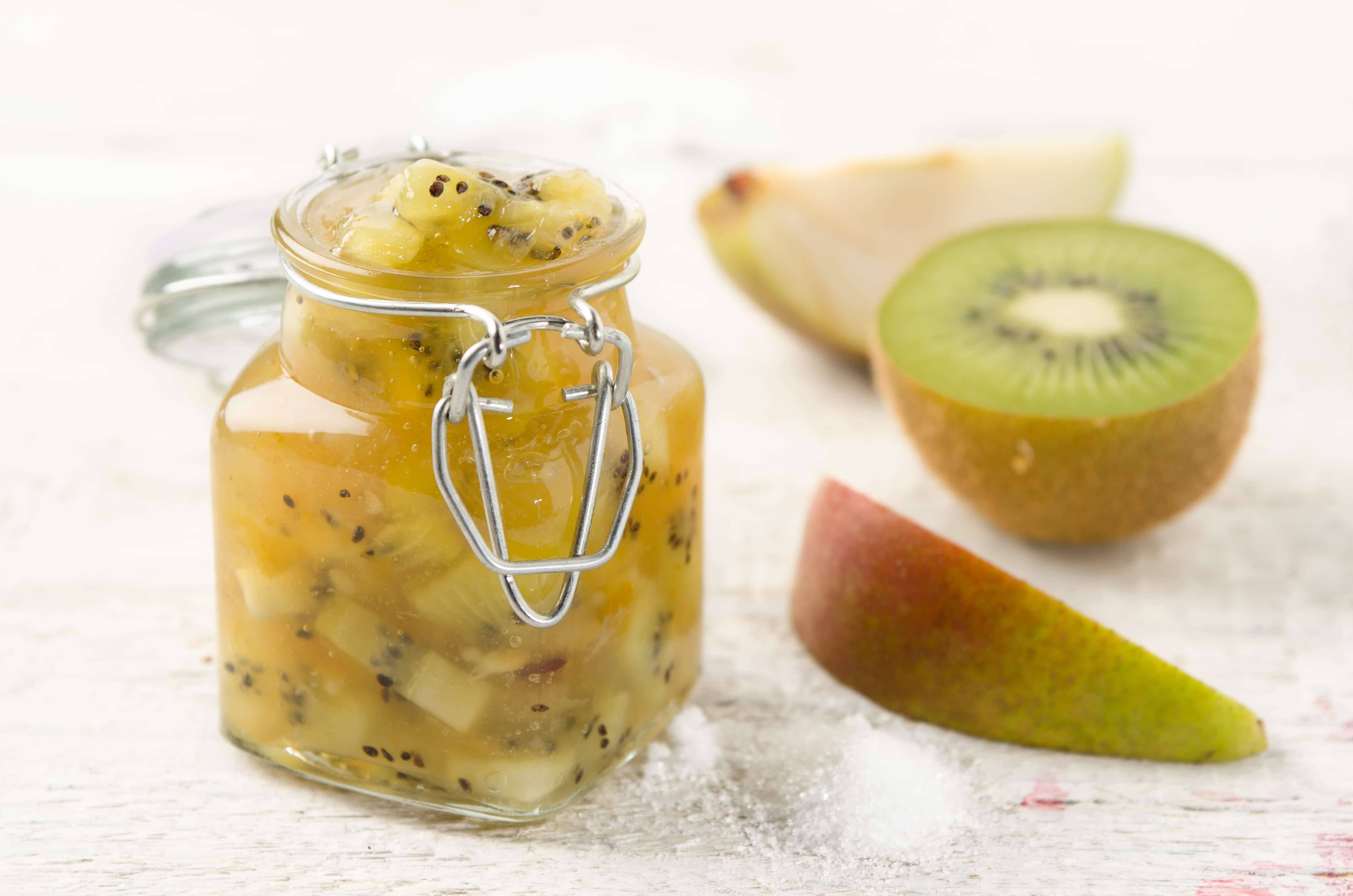 Birnen-Kiwi-Marmelade
