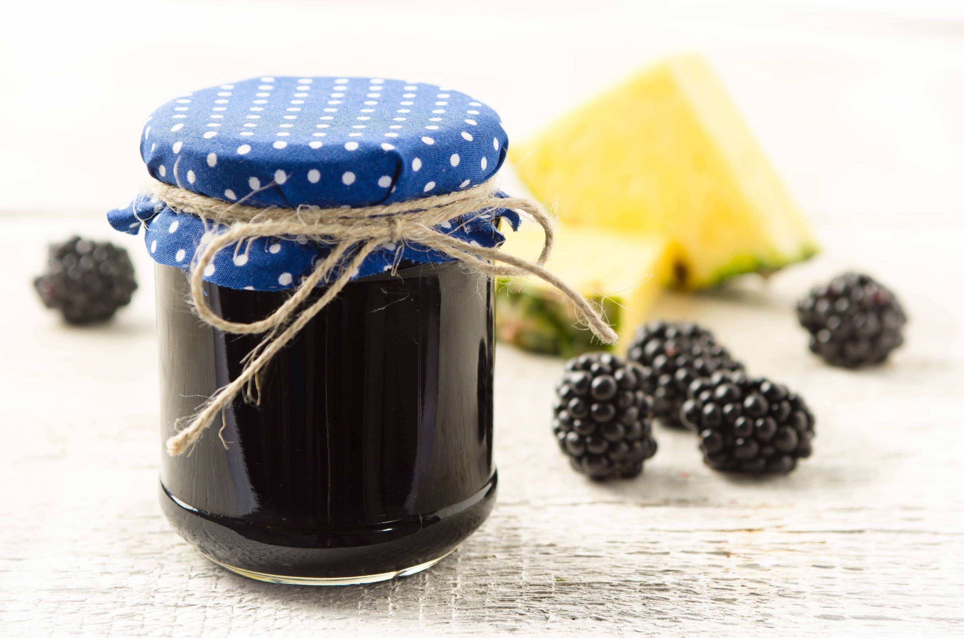 Brombeer-Ananas-Marmelade