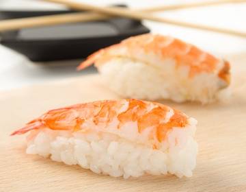 Garnelen Sushi Garnelen Sushi