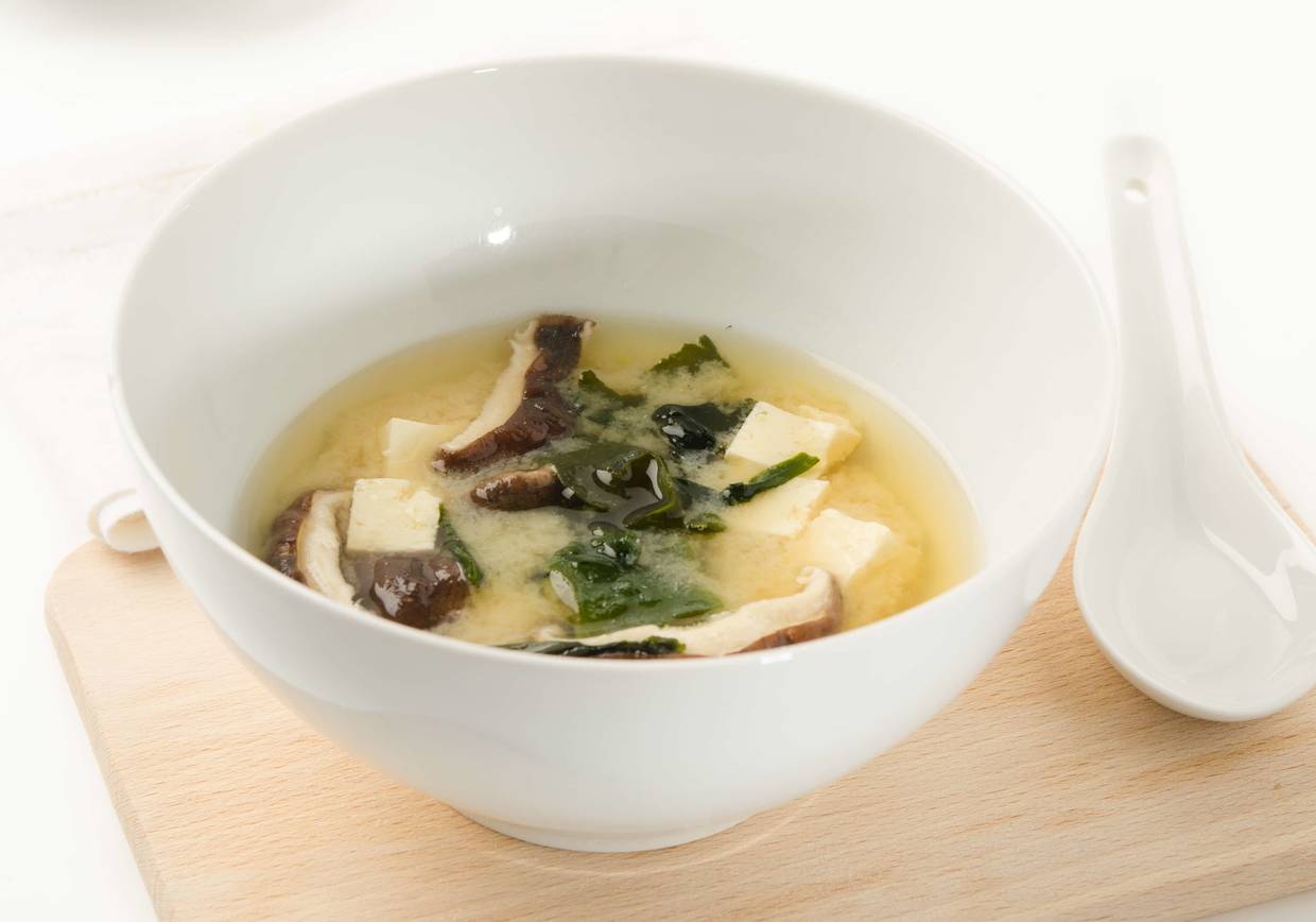 Miso-Suppe mit Shiitake-Pilzen Rezept - ichkoche.at