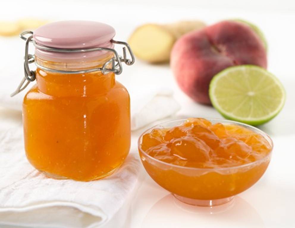 Pfirsich-Ingwer-Marmelade Pfirsich-Ingwer-Marmelade