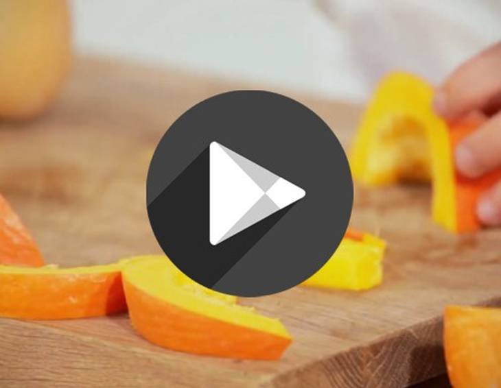 Wie schneidet man Kürbis?