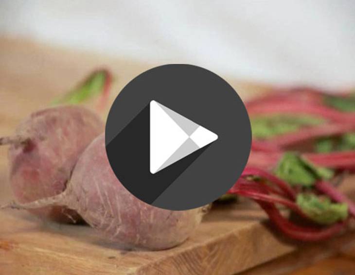 Wie bereite ich Rote Rüben zu?