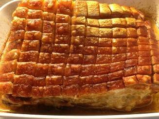 Schweinsbraten mit Schwarte