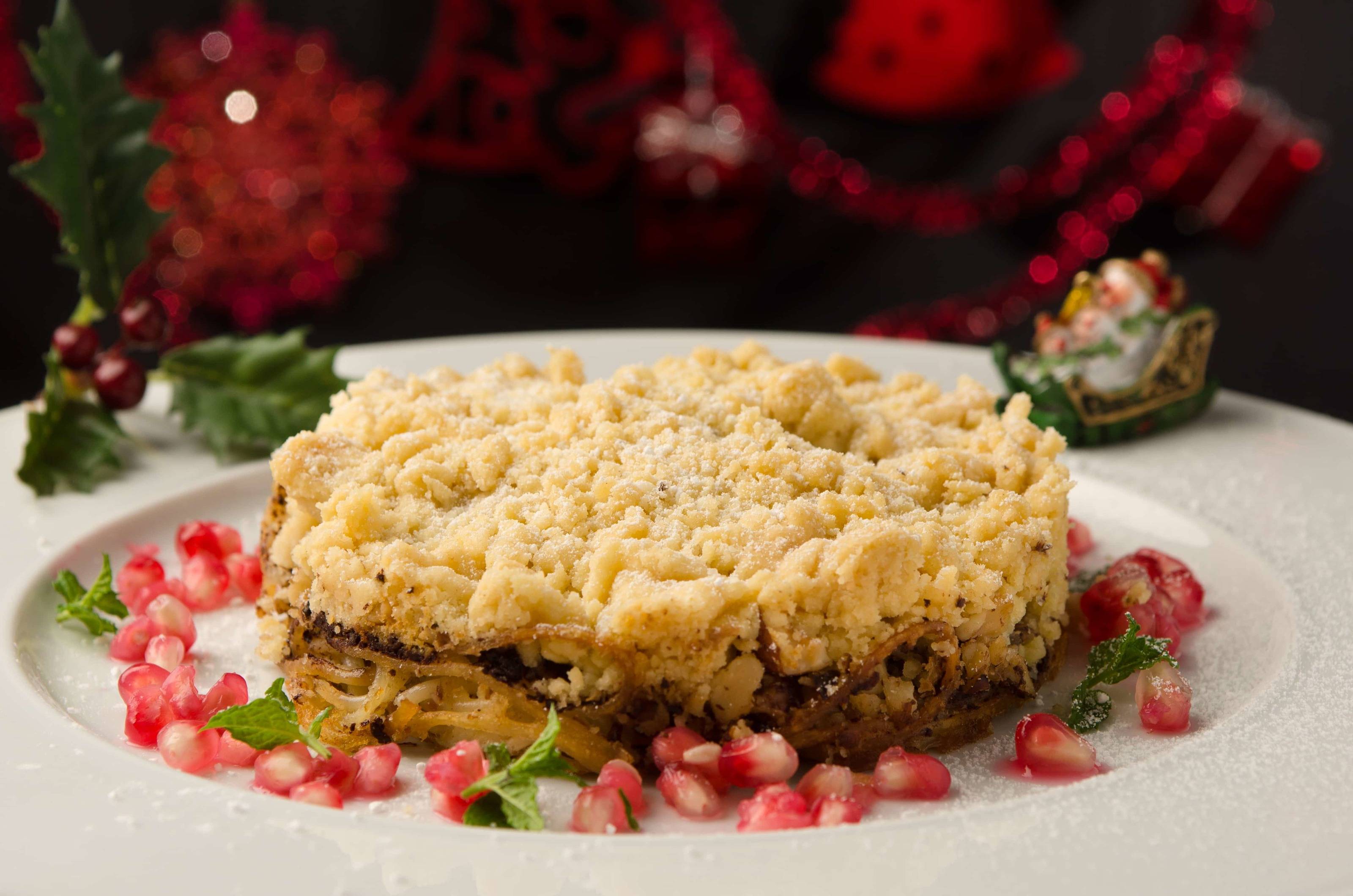 Dinkel-Nudel-Crumble Rezept