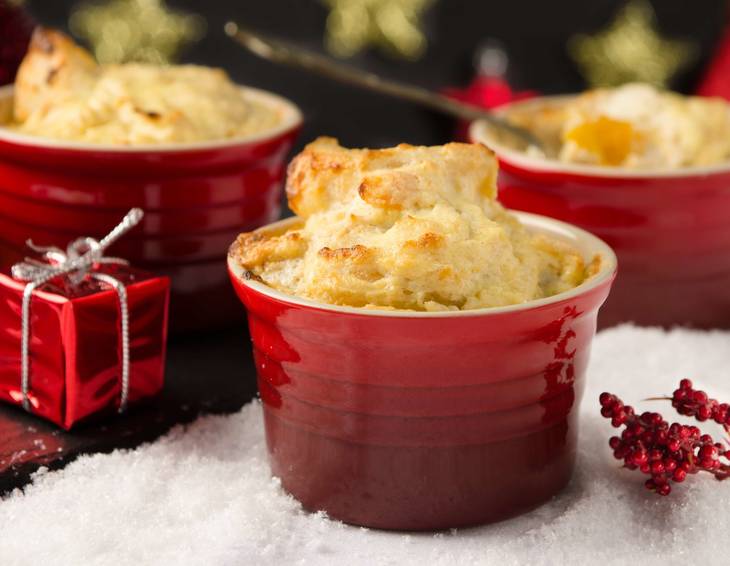 Marillenknödel-Lebkuchen-Auflauf Marillenknödel-Lebkuchen-Auflauf