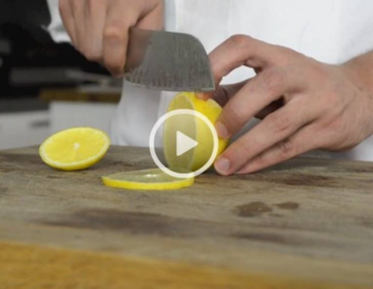 Video - Fisch auf Zitrone