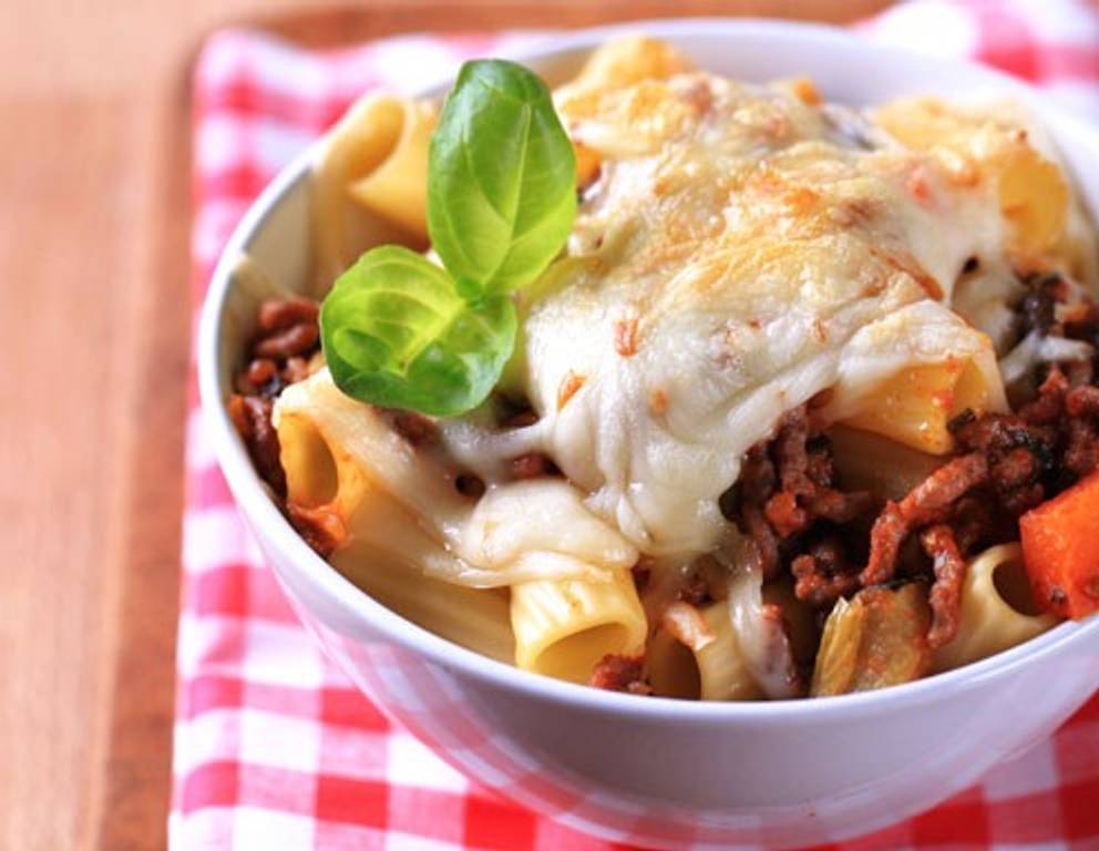 Tiroler Nudel-Speck-Auflauf Tiroler Nudel-Speck-Auflauf