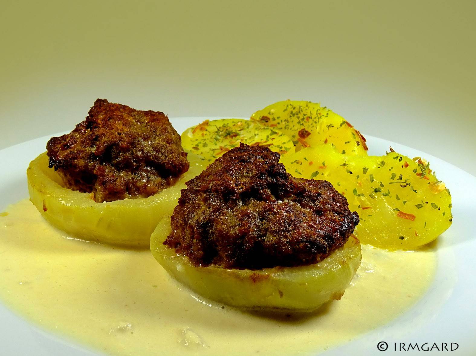 Gefüllte Kohlrabi Rezept - ichkoche.de Gefüllte Kohlrabi Rezept - ichkoche.de