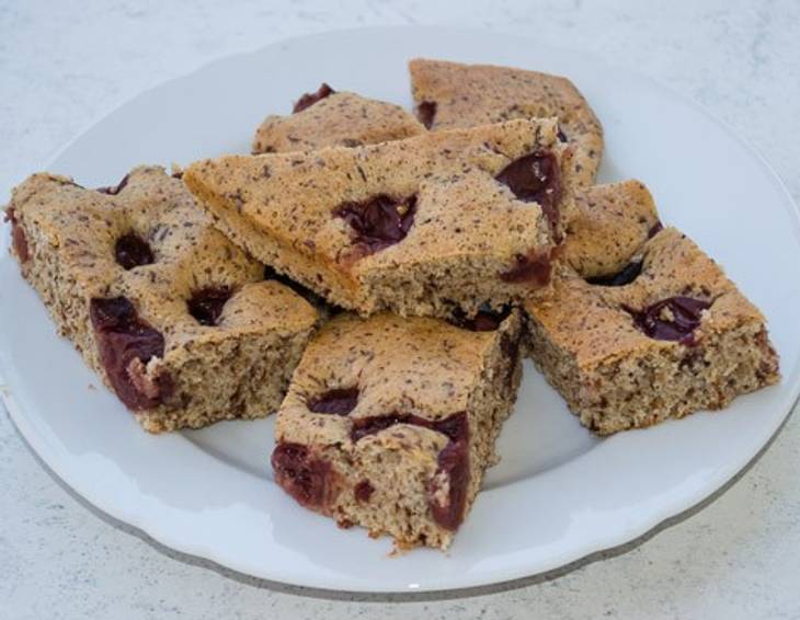 Kirschkuchen vom Blech Kirschkuchen vom Blech