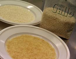 Unterschiedliche Risotto-Reissorten von Riso Gallo Unterschiedliche Risotto-Reissorten von Riso Gallo