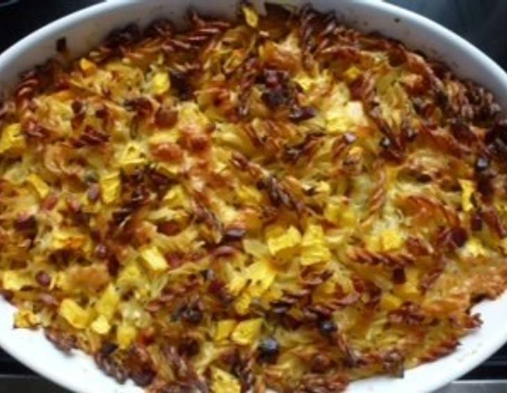 Nudelauflauf mit Kürbis Nudelauflauf mit Kürbis