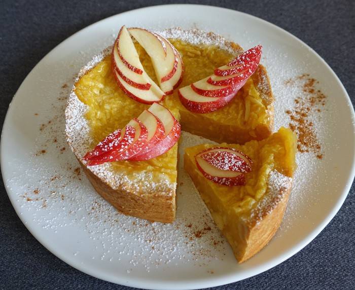 Apfeltorte mit Wein Rezept - ichkoche.de