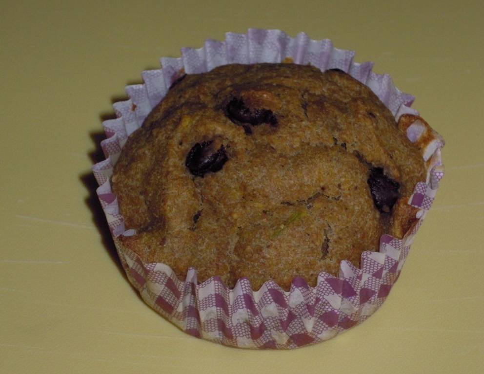 Kürbis Muffins mit Schoko-Splitter Kürbis Muffins mit Schoko-Splitter