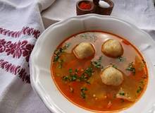 Kartoffelknödel-Suppe Kartoffelknödel-Suppe