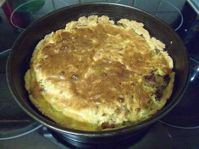 Sauerkraut-Quiche
