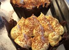 Tiramisu im Schokoschälchen Tiramisu im Schokoschälchen