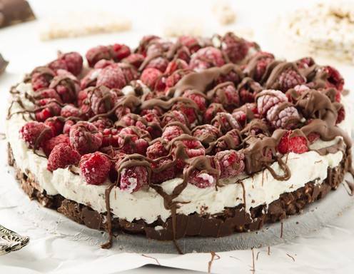 Nutella-Reiswafel-Kuchen