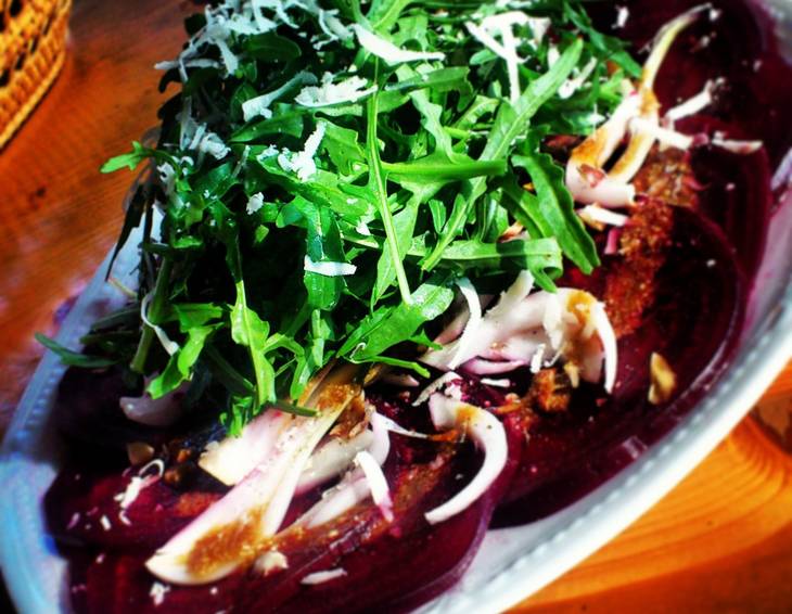 Rote Rüben-Carpaccio Rote Rüben-Carpaccio
