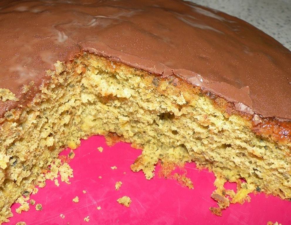 Kürbiskuchen mit Kürbiskernen Kürbiskuchen mit Kürbiskernen