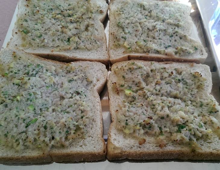 Gemüsetoasts Gemüsetoasts