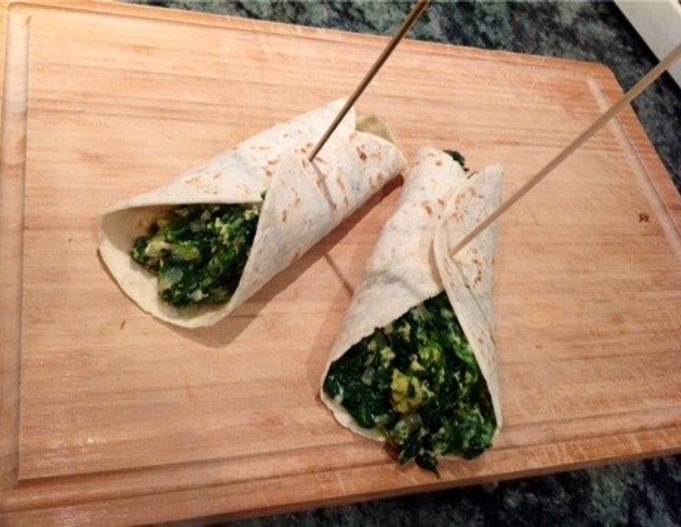 Spinat Tortilla Spinat Tortilla