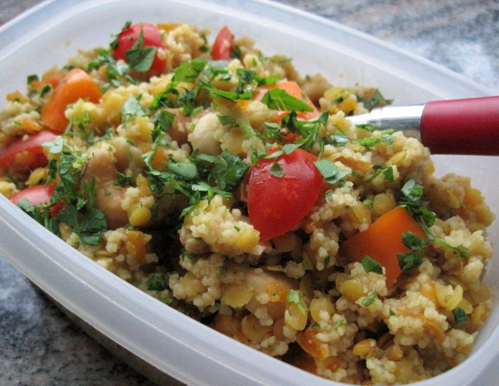 Linsen-Couscous-Salat Linsen-Couscous-Salat