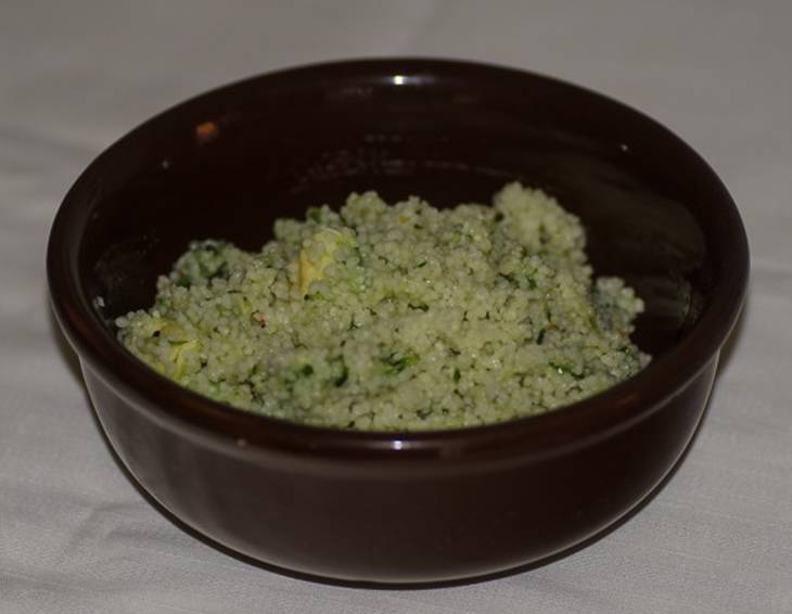 Couscous mit Avocado und Limette Couscous mit Avocado und Limette