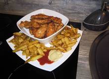 Hühnernuggets aus dem Backrohr Hühnernuggets aus dem Backrohr