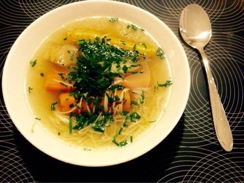 Rindfleischsuppe - Klar