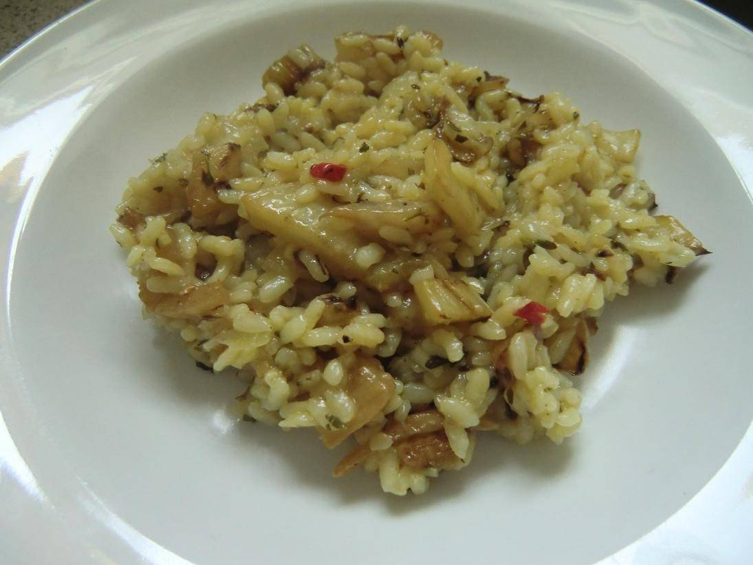 Fenchelrisotto mit Zitronenthymian