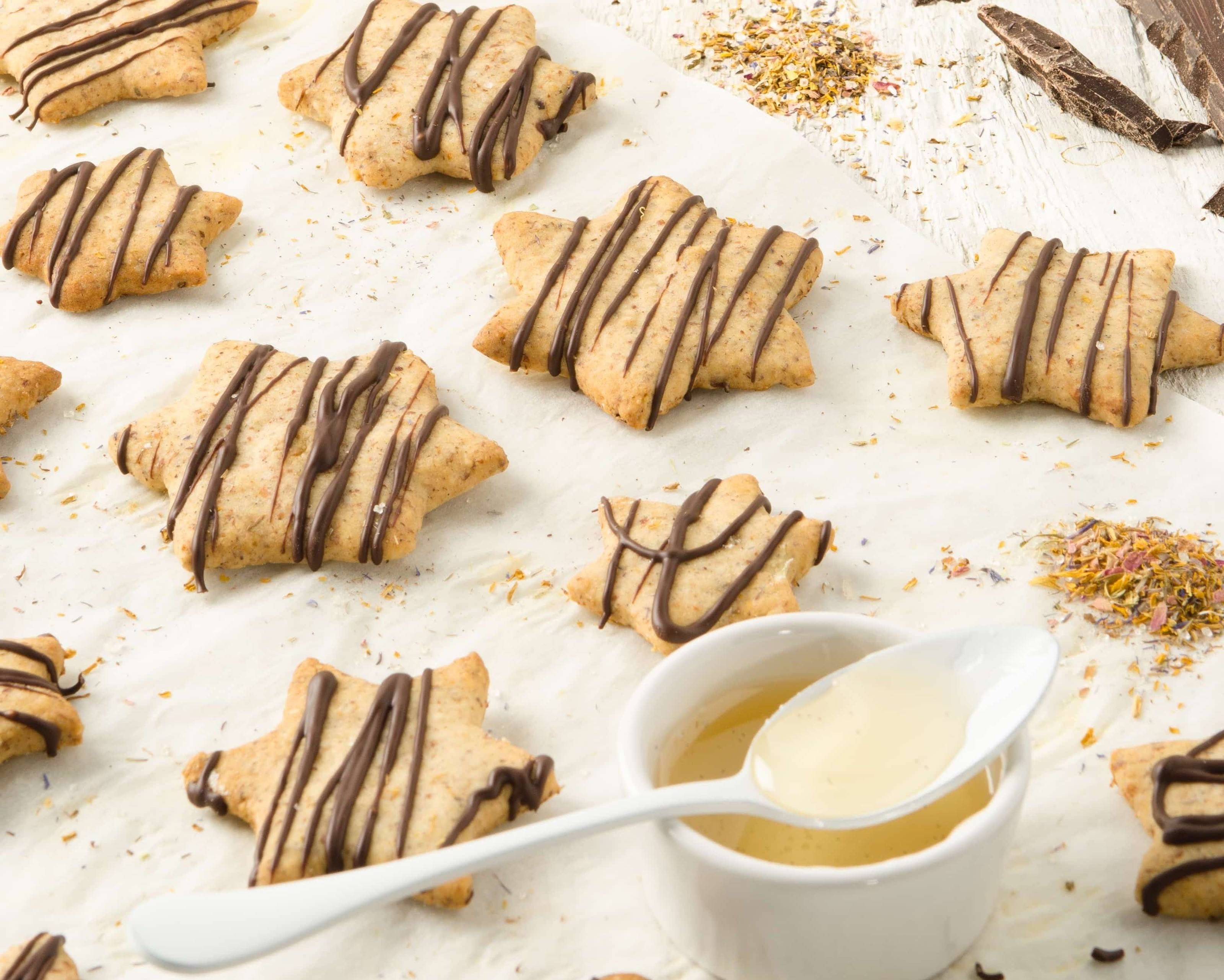 Mandelsterne Rezept