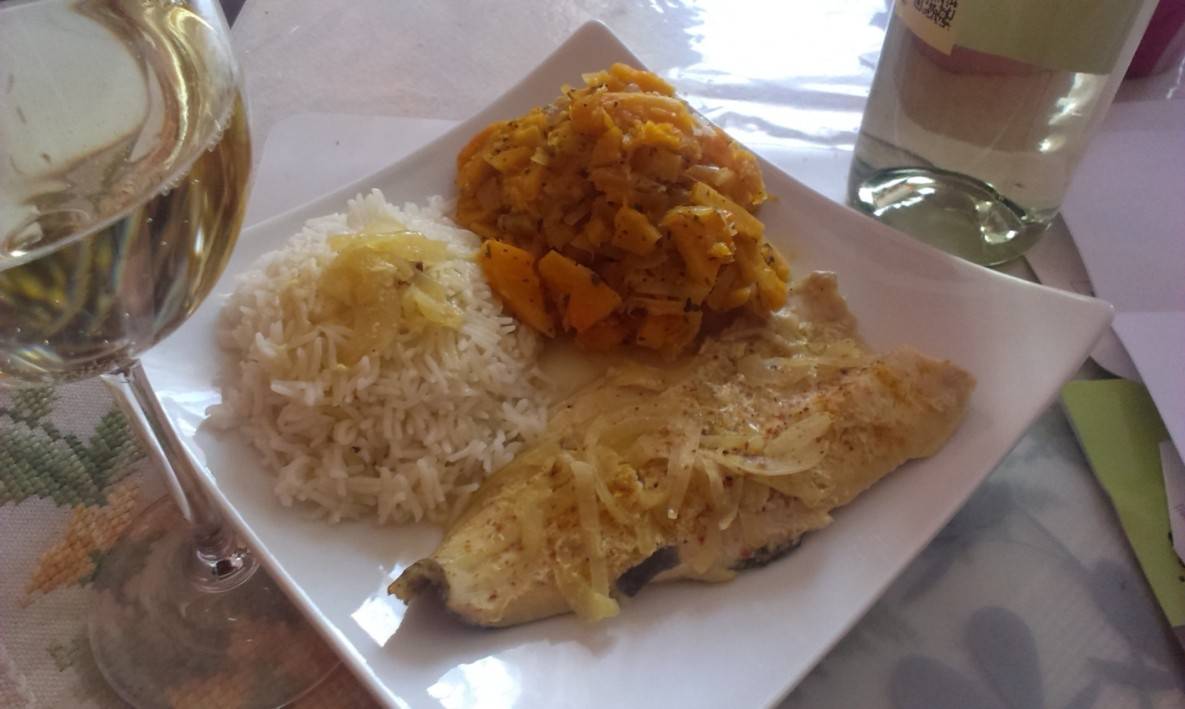 Forelle mit Kürbiskompott Rezept - ichkoche.de Forelle mit Kürbiskompott Rezept - ichkoche.de