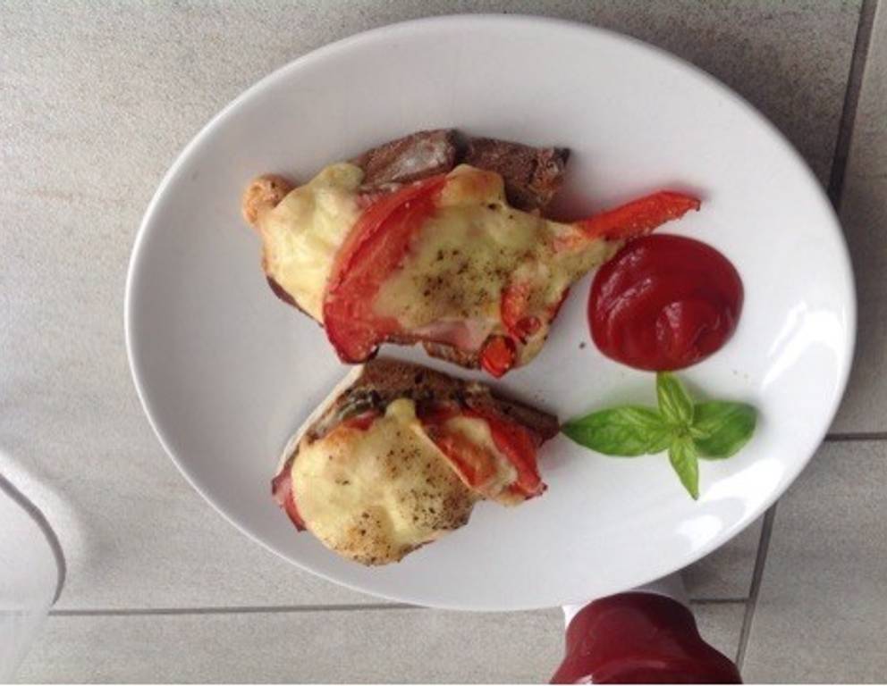 Gratiniertes Brot Gratiniertes Brot