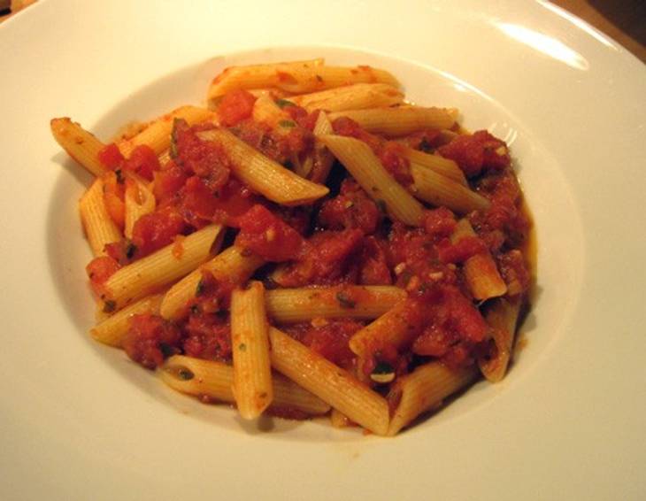 Penne all' arrabbiata