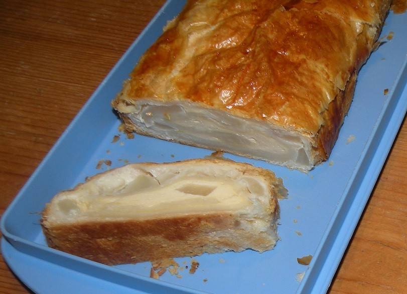 Birnen-Topfen-Strudel