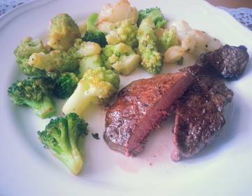 Rindfleisch mit Brokkoli