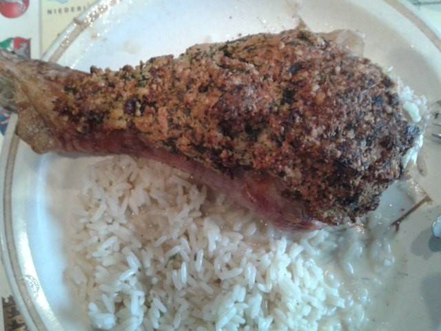 Putenkeule mit Kräuterkruste Rezept - ichkoche.at