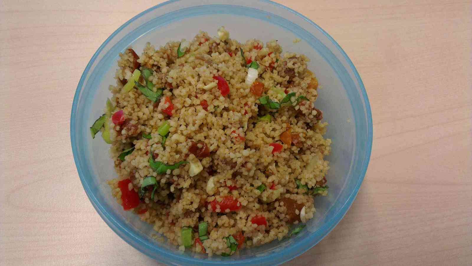 Vollkorn-Couscous-Salat Rezept - ichkoche.de