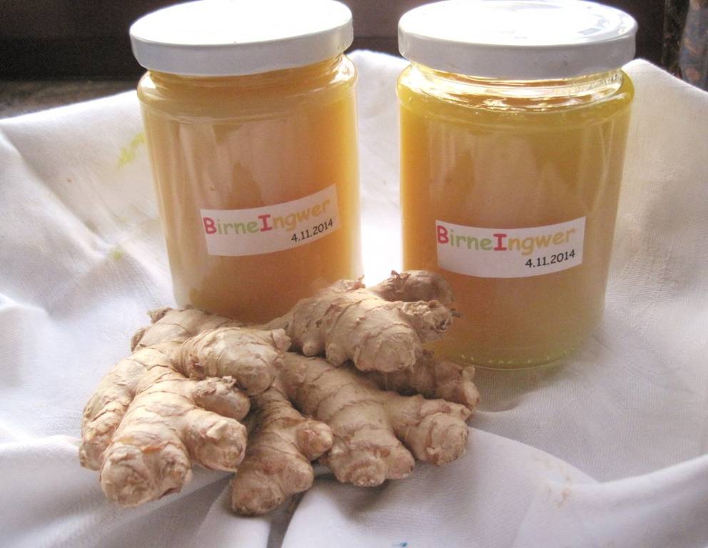 Birnen-Ingwer-Marmelade Birnen-Ingwer-Marmelade